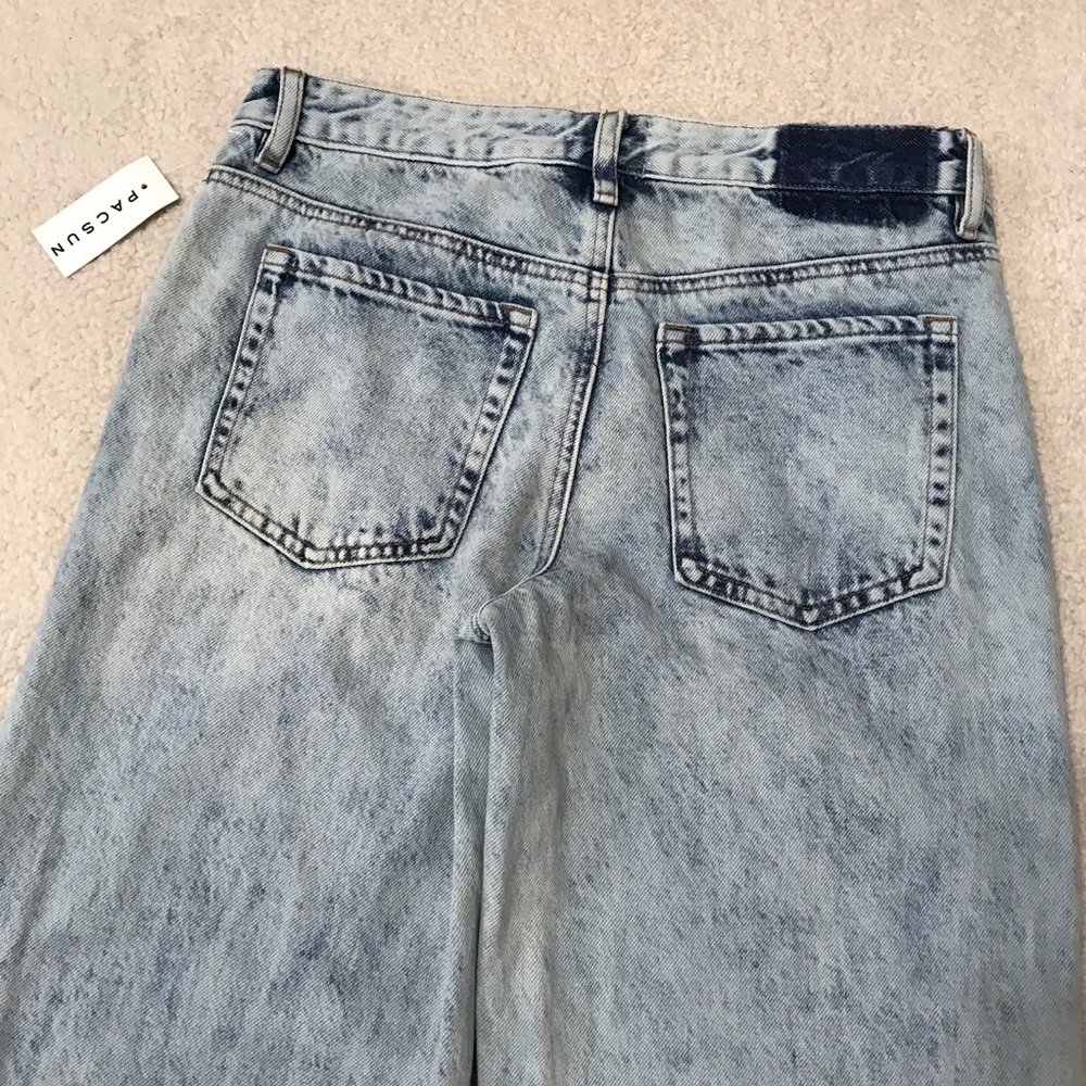 Pacsun Outer Banks Baggy Jeans Low Rise Blue Size 26 - Picture 16 of 16